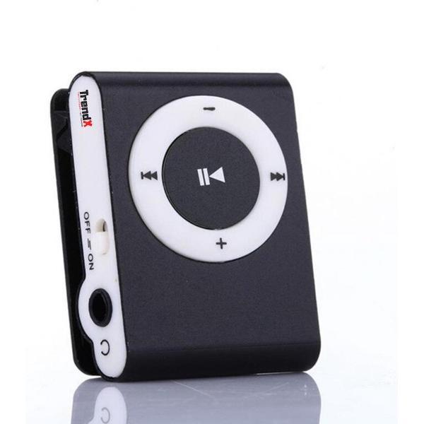 Mini MP3 Speler met Clip - Muziekspeler - Zwart