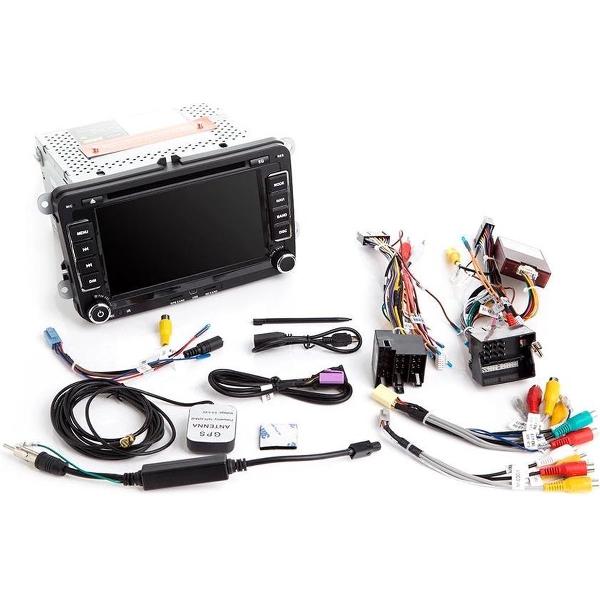 Ingebouwde CarPlay! Volkswagen Seat Skoda Android 10 Navigatie en Multimediasysteem autoradio bluetooth USB WiFi 7inch 2+32GB