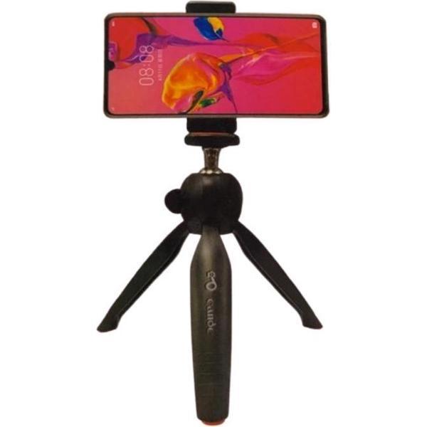 Tripod compact smartphone & camera statief – telefoon standaard universeel - verstelbaar statief DC338