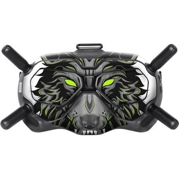 Sunnylife FV-TZ453 PVC-antikras- en niet-plakkerige beschermende sticker voor DJI FPV-bril V2 (7 Shadow Lion King)