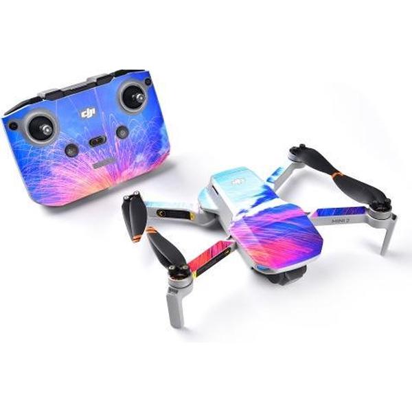 STARTRC 1108674 Machinebody + afstandsbediening + decoratieve stickerset op batterij voor DJI Mavic Mini 2 (inktwolk)