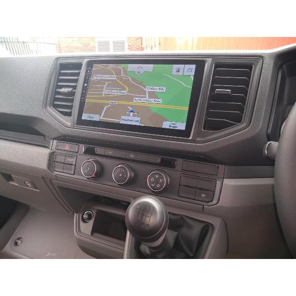 Navigatie VW Crafter vanaf 2017 touch Screen parrot carkit apple carplay android auto TMC