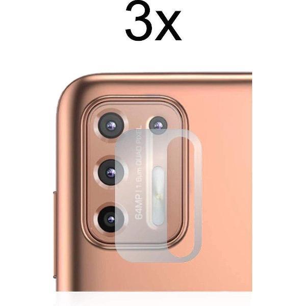 Beschermglas Motorola G9 Plus Screenprotector - Camera Lens Screenprotector - 3x