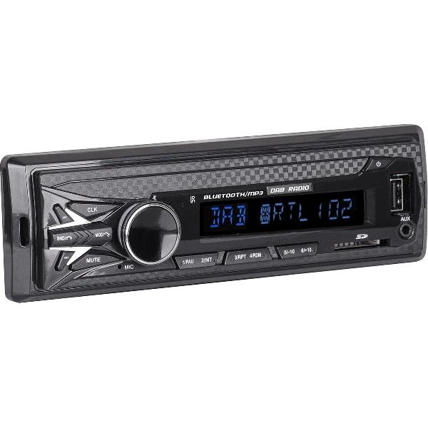 Trevi SCD-5751 - Autoradio - Bluetooth, DAB+, DAB, FM, USB, AUX