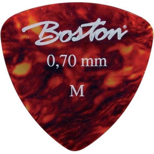 Boston Plectrum 0.70 mm celluloid tortoise PK-40-M Medium p/s