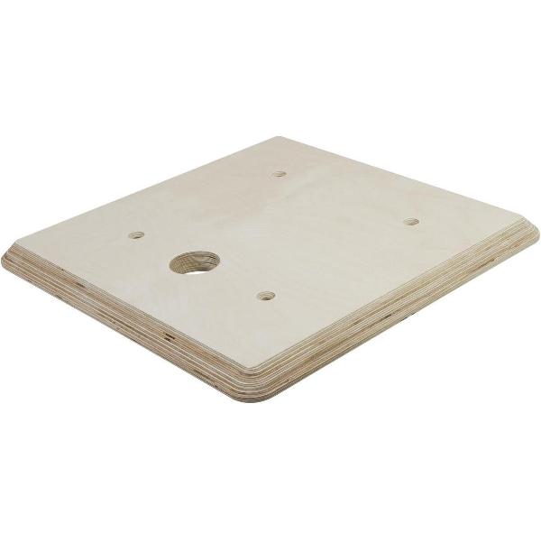 ALUTRUSS Wooden Panel 490x490x30mm cable bushing