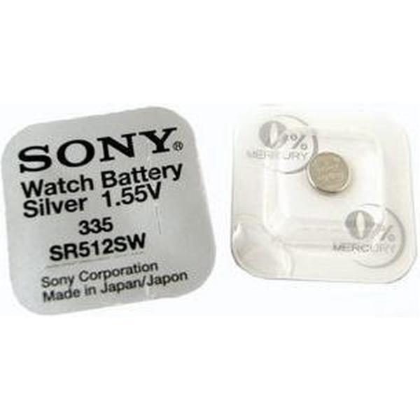 Sony 335, SR512SW knoopcel horlogebatterij