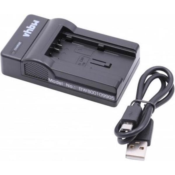 VHBW Camera acculader compatibel met Canon BP-709, BP-718, BP-727 en BP-745 accu's