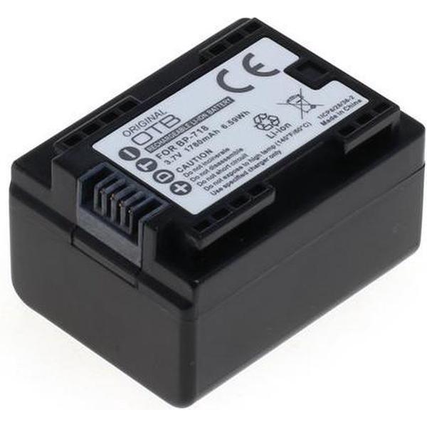 OTB Accu Batterij Canon BP-718 - 1780mAh