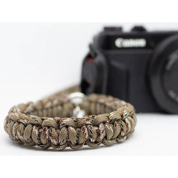 Dutch Cord |Camera Polsriem | Camera Polsband | Camera Wrist Strap | Met Peak Design Anchor Link | Desert Storm Strap