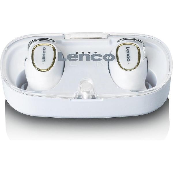 Lenco EPB-410 - draadloze oordopjes Waterproof (IPX4) - Wit
