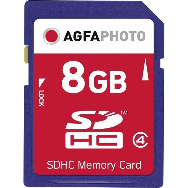 AgfaPhoto 8GB SDHC Memory card 8GB SDHC flashgeheugen