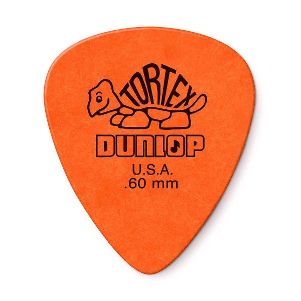 Dunlop Tortex Standard Pick 12-Pack 0.60mm standaard plectrum