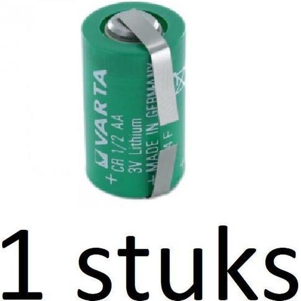 1 Stuk (1 Blister a 1 st) Varta lithium 1/2 AA 3v Z-tag