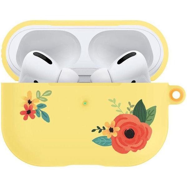 Spigen Ciel by Cyrill Silicone Case voor Apple AirPods Pro - OrangeFloral