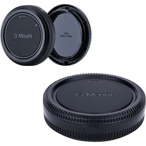 Fujifilm G Body Cap + Rear Lens Cap Set (Huismerk)