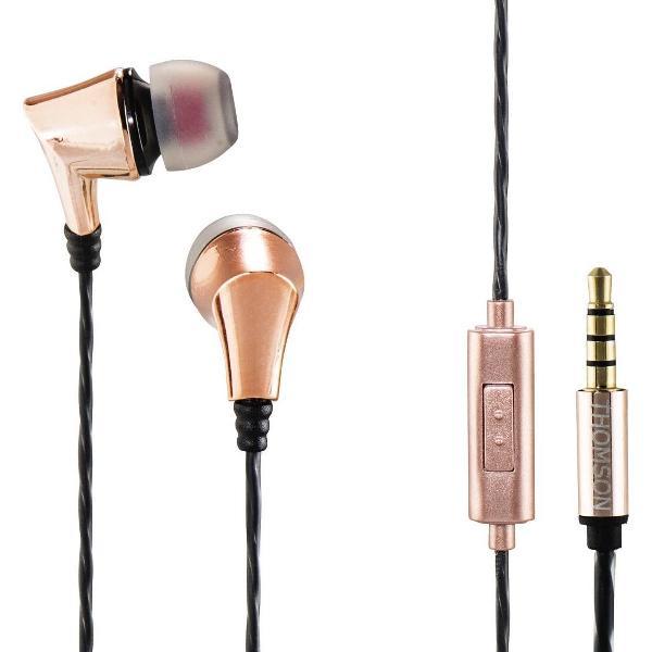 Thomson EAR3207CO koptelefoon, in-ear, microfoon, koper