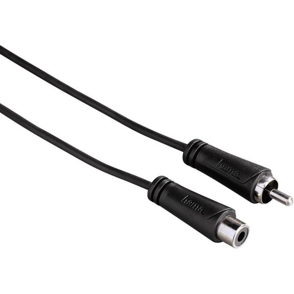 Hama audio verlengkabel cinch - cinch 3m, 1 ster