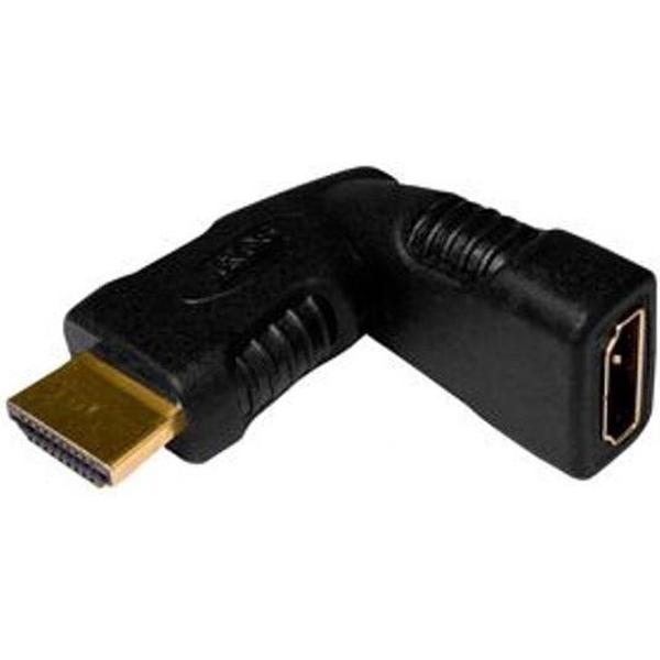 Ixos XS118-B adaptor 90° HDMI haakse adapter