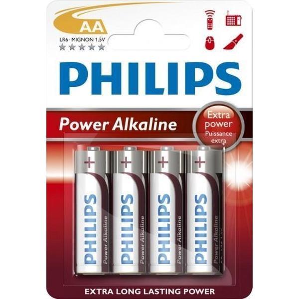 Phillips Power Alkaline Batterij AA