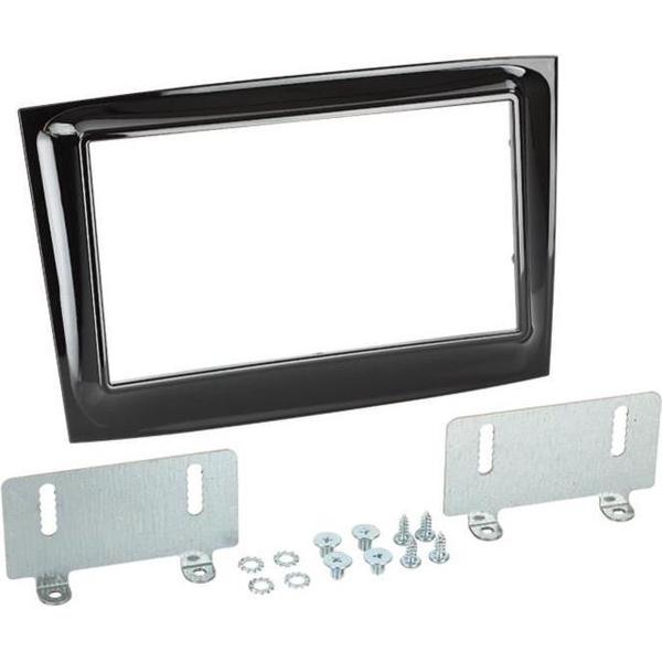 2-DIN paneel Fiat Doblo 2015- Piano zwart