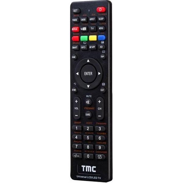 TMC Smart Universele TV afstandsbediening (Netflix & YouTube Knop) TMC Universal TV Remote Control