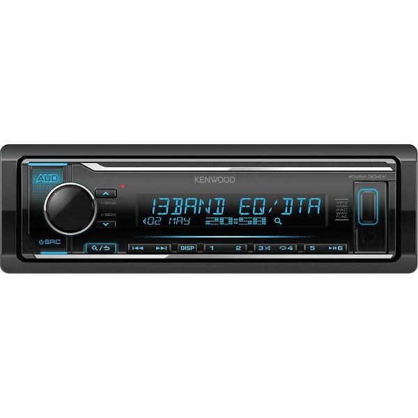 KENWOOD KMM-304Y - Autoradio Enkel-din