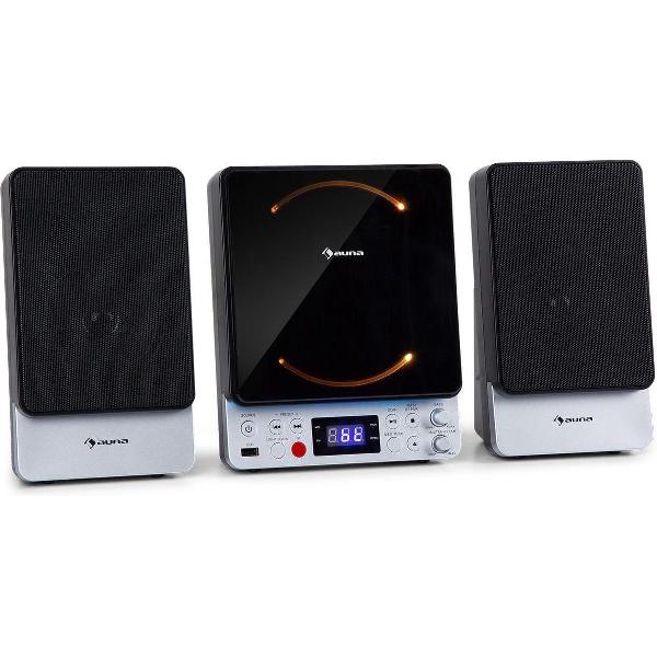 Microstar Sing microsysteem karaoke-installatie cd-speler Bluetooth USB-poort afstandsbediening