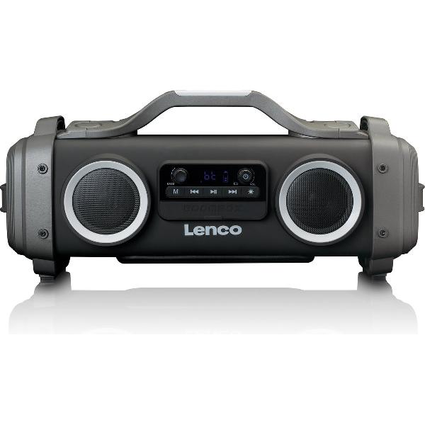 Lenco SPR-070 - Bluetooth speaker met radio, usb en aux aansluiting - Zwart