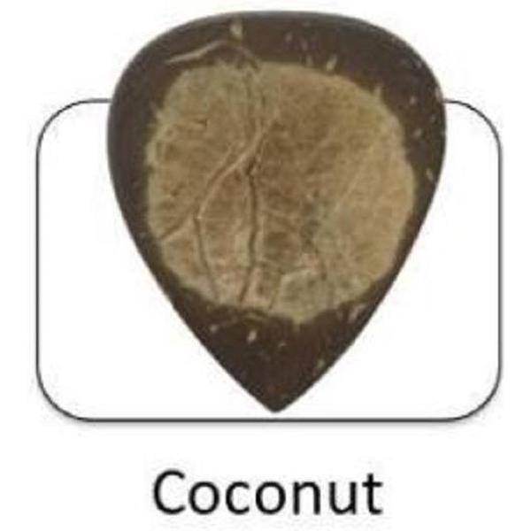 Clayton Coconut Shell plectrums 3 pack