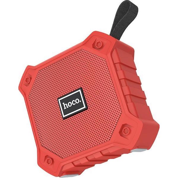 Hoco BS34 – Rood - Bluetooth Speaker – Draadloze Sport Speaker - Compacte Draagbare Luidspreker – Universeel – Apple en Android