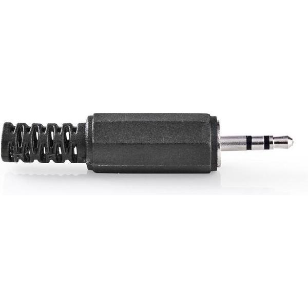 Nedis CAVC21900BK Jack-stereoconnector 2,5 Mm Male 25 Stuks Zwart
