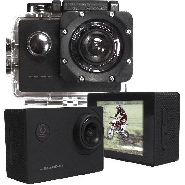 Mr. Handsfree HD Sportscam - Full HD - Kleurenscherm - Ingebouwde Microfoon