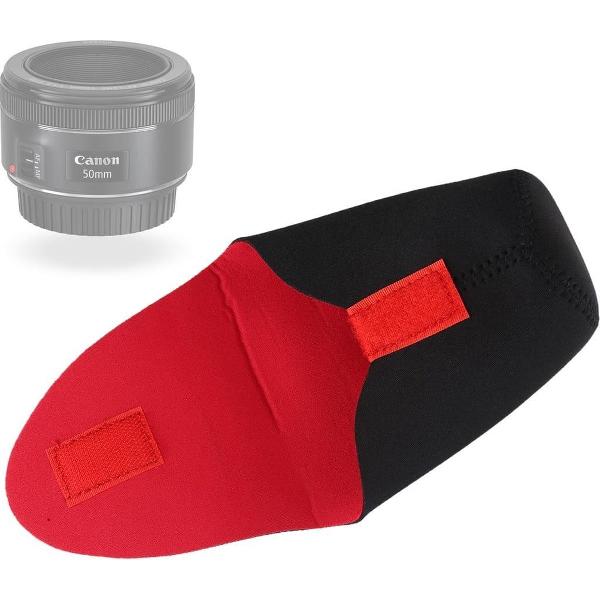 SLR Camera Lens Pakket Verdikking Schokbestendig Neopreen Lens Opbergtas Kleverige Aftrek, Diameter: 65mm, Hoogte: 100mm