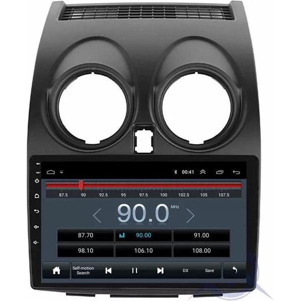 Nissan Qashqai 2006-2013 1+16GB Android 10 navigatie en multimediasysteem WiFi Bluetooth USB