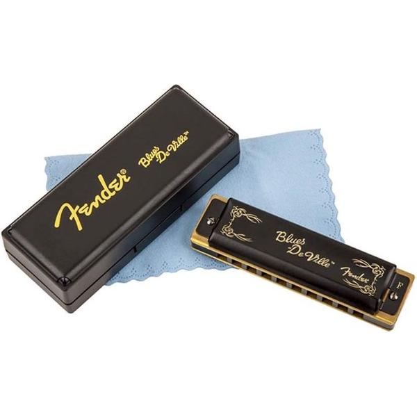 Mondharmonica Blues DeVille Fender PRO toonsoort F