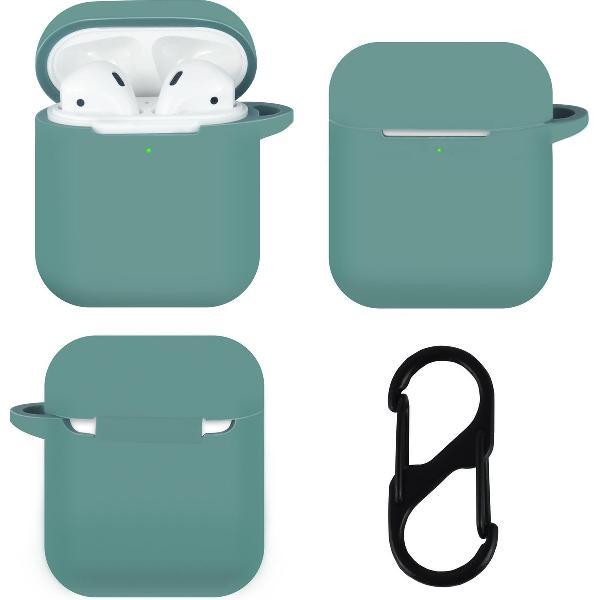 TERRATEC AirBox Siliconen beschermhoesje voor AirPods Groen / Midnight Green