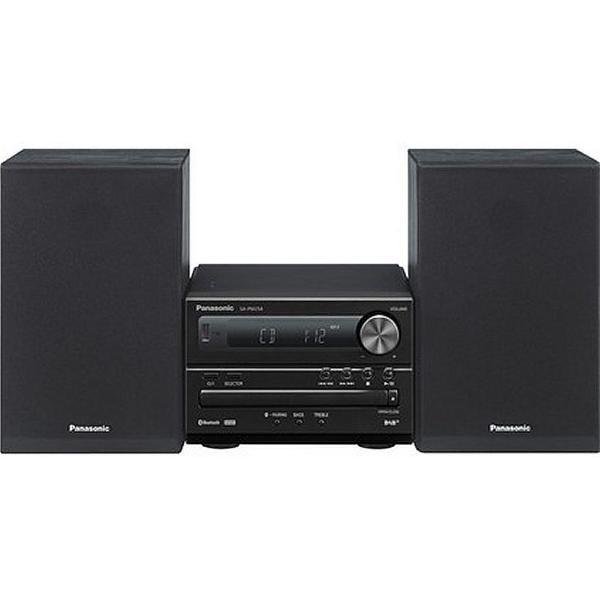 Panasonic SC-PM254EG-K Home audio micro system Zwart home audio set