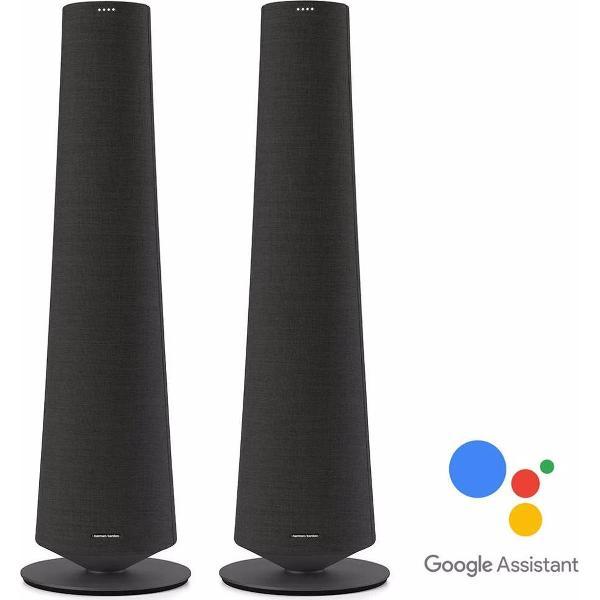 Harman Kardon Citation Tower - Zwart - Speakerset met Google Assistant