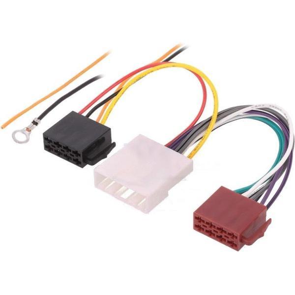 Opel | Mazda | Nissan | Fiat | ISO kabel | verloopstekker voor autoradio