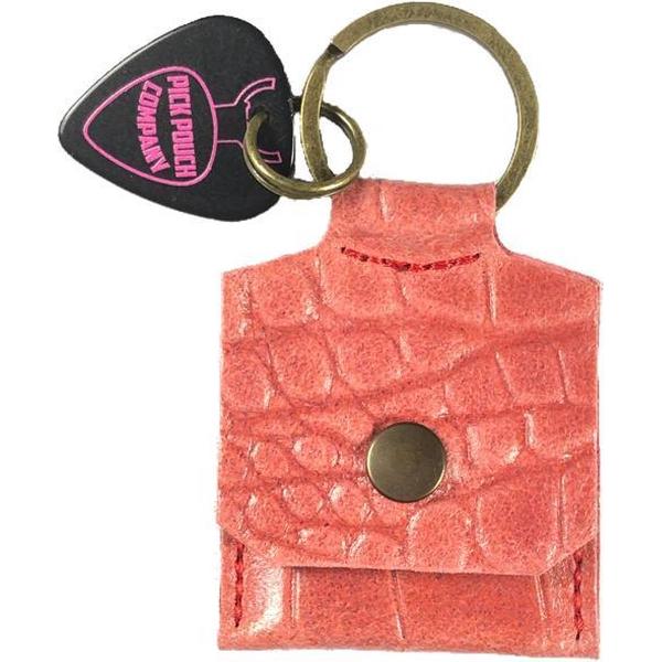 Pick Pouch - New York Vintage Pink Croco
