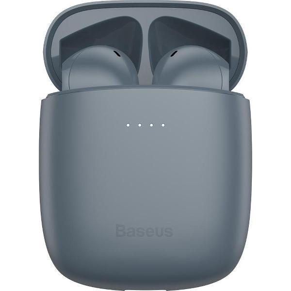 Baseus W04 Pro - Draadloze Oordopjes - Wireless Earphone - - Grijs