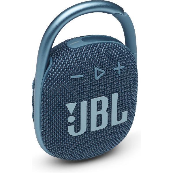 JBL Clip 4 Blauw - Draagbare Bluetooth Mini Speaker