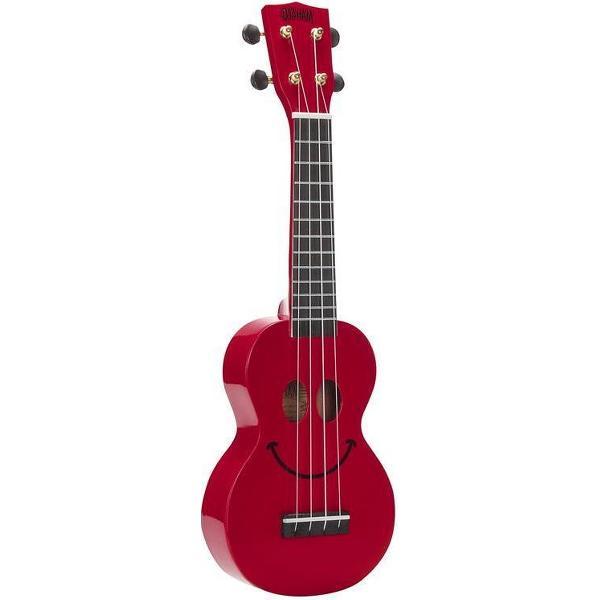 Smiley Series Soprano Ukulele - Red