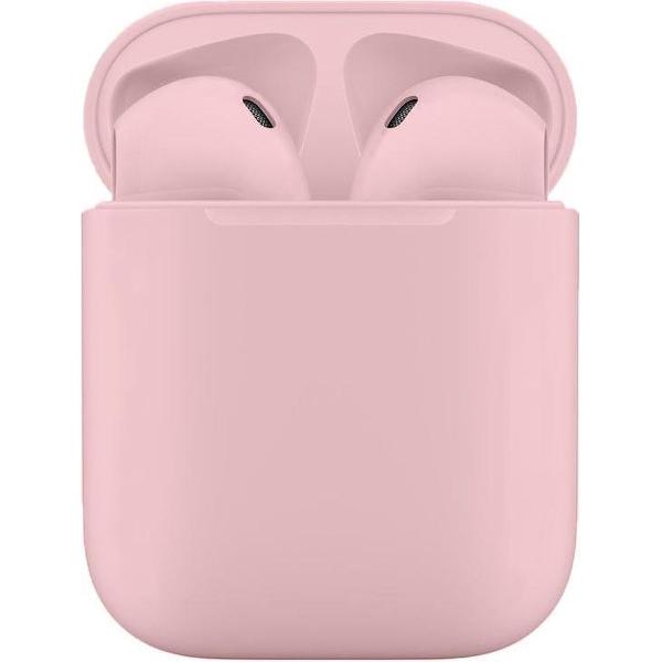 Mossmedia Pods Draadloze Oordopjes - Met Oplaadcase - Roze