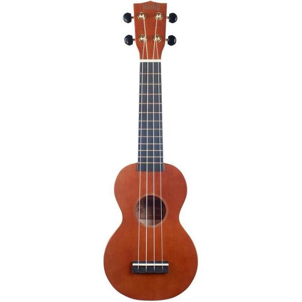 Learn 2 Play Pack: Rainbow Soprano Ukulele - Brown
