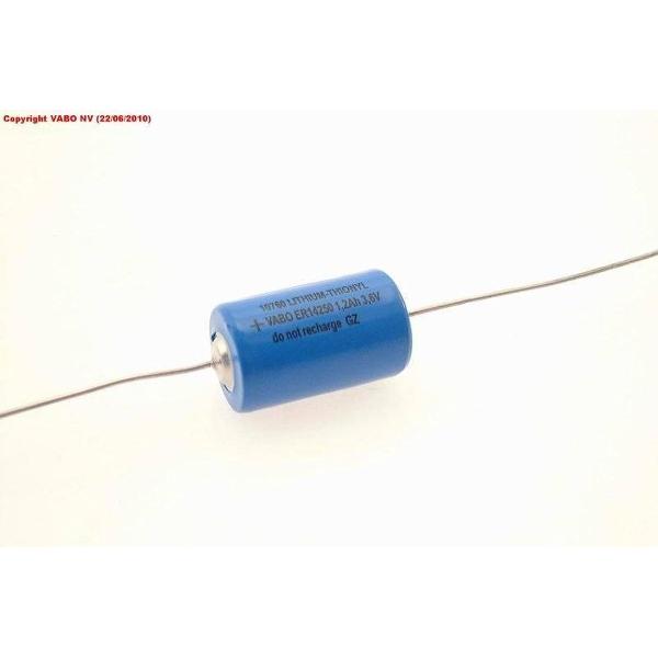 ER14250 Vabo 1/2AA 3.6V 1200mAh Axial