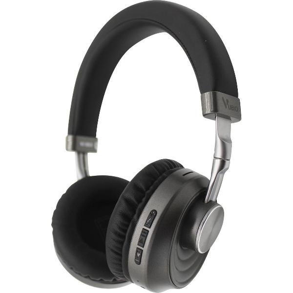 Bluetooth Headset Met Microfoon - Bluetooth Headphones Draadloos - Draadloze Koptelefoon Grijs - VUBIO