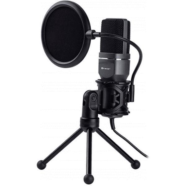 Tracer - TRAMIC46419 - Condensatiemicrofoon - USB - Kabellengte: 1.5 m - 20 Hz - Zwart
