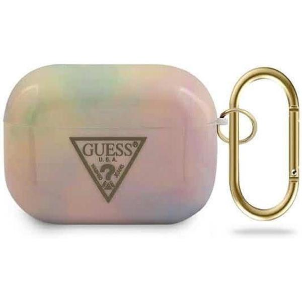 GUESS AirPods Pro Hoesje - Tie & Dye Collection - Roze